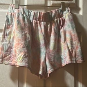 Secret treasures NWOT tie dye shorts